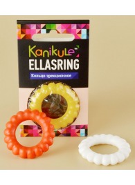 Цветное рельефное эрекционное кольцо Ellasring - Sitabella - в Братске купить с доставкой