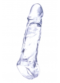 Прозрачная насадка-удлинитель Length Enhancer с подхватом - 16 см. - NMC - в Братске купить с доставкой