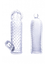 Набор из 2 прозрачных насадок на член Seductive Tickler Sleeves - NMC - в Братске купить с доставкой