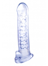 Прозрачная насадка-удлинитель Stretchy Touch - 18 см. - NMC - в Братске купить с доставкой