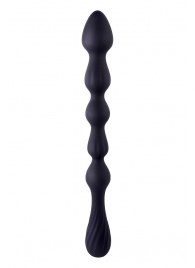 Черная анальная цепочка Hunter Beads - 26,7 см. - NMC