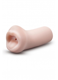 Телесный мастурбатор-ротик Candi - Blush Novelties - в Братске купить с доставкой