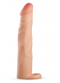 Телесная насадка-удлинитель Fortitude с подхватом - 17,7 см. - Blush Novelties - в Братске купить с доставкой
