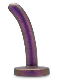 Фиолетовая насадка с гладкой поверхностью Surrender 4.75 Inch Beginner Pegging Dildo - 12 см. - Blush Novelties - купить с доставкой в Братске