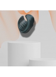 Серый сквозной мастурбатор с вибрацией Manwan Starter - Manwan - в Братске купить с доставкой