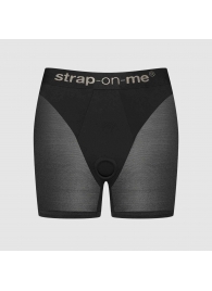 Трусики-шорты для фиксации насадок Strap-on-me Harness Lingerie Halo - size XS - Strap-on-me - купить с доставкой в Братске