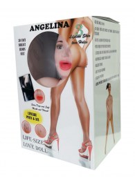 Надувная секс-кукла Angelina 3D - Boys of Toys - в Братске купить с доставкой