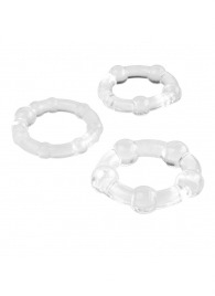 Набор из 3 эрекционных прозрачных колец - Boys of Toys - в Братске купить с доставкой