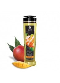 Массажное масло для тела Luscious Mango с ароматом манго - 240 мл. - Shunga - купить с доставкой в Братске