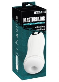 Белый мастурбатор Masturbator with 2 functions - Orion - в Братске купить с доставкой