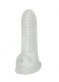 Белый фаллоудлинитель Striker - 13,5 см. - Lola Games - в Братске купить с доставкой