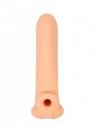 Телесный фаллоудлинитель Titan - 16,5 см. - Lola Games - в Братске купить с доставкой