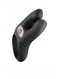 Черное эрекционное виброкольцо Nos - Fun Factory - в Братске купить с доставкой