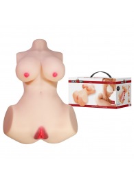Мастурбатор-торс Aveline с 2 любовными тоннелями - Baile - в Братске купить с доставкой