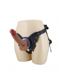 Поясной страпон Wells: трусики в форме бабочки и фаллоимитатор-насадка - Baile - купить с доставкой в Братске