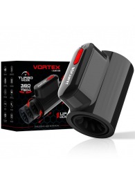 Черный автоматический мастурбатор с режимами поступательных движений и ротации - JAMYJOB - в Братске купить с доставкой