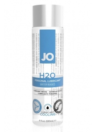 Охлаждающий лубрикант на водной основе JO Personal Lubricant H2O COOLING - 120 мл. - System JO - купить с доставкой в Братске