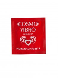 Пробник женского стимулирующего лубриканта на силиконовой основе Cosmo Vibro - 3 гр. - Биоритм - купить с доставкой в Братске