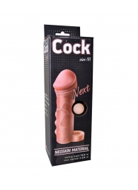 Фаллоудлинитель с кольцом COCK size M - 15 см. - LOVETOY (А-Полимер) - в Братске купить с доставкой