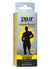 Спрей-пролонгатор длительного действия pjur SUPERHERO Strong Spray - 20 мл. - Pjur - купить с доставкой в Братске