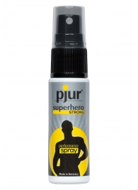 Спрей-пролонгатор длительного действия pjur SUPERHERO Strong Spray - 20 мл. - Pjur - купить с доставкой в Братске