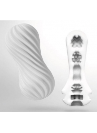 Мастурбатор FLEX Silky White с мягким рельефом - Tenga - в Братске купить с доставкой