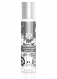 Массажный гель ALL-IN-ONE Massage Oil Sensual нейтральный - 30 мл. - System JO - купить с доставкой в Братске