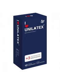 Ультрапрочные презервативы Unilatex Extra Strong - 12 шт. + 3 шт. в подарок - Unilatex - купить с доставкой в Братске