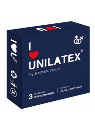 Ультрапрочные презервативы Unilatex Extra Strong - 3 шт. - Unilatex - купить с доставкой в Братске