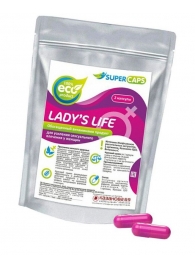 Возбуждающие капсулы Ladys Life - 2 капсулы (0,35 гр.) - SuperCaps - купить с доставкой в Братске