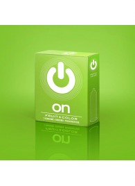 Цветные ароматизированные презервативы ON) Fruit   Color - 3 шт. - ON) - купить с доставкой в Братске