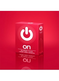 Супертонкие презервативы ON) Super Thin - 3 шт. - ON) - купить с доставкой в Братске