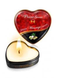 Массажная свеча с ароматом экзотических фруктов Bougie Massage Candle - 35 мл. - Plaisir Secret - купить с доставкой в Братске