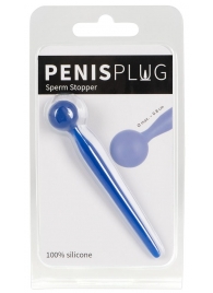 Синий уретральный стимулятор Penis Plug - 9,6 см. - Orion - купить с доставкой в Братске