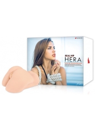 Мастурбатор-полуторс Hera RealHip - KOKOS - в Братске купить с доставкой
