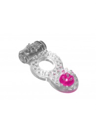 Прозрачное эрекционное кольцо Rings Ringer - Lola Games - в Братске купить с доставкой
