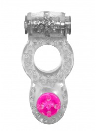Прозрачное эрекционное кольцо Rings Ringer - Lola Games - в Братске купить с доставкой