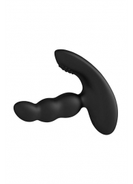 Черный силиконовый стимулятор простаты Levett Nitoc с пультом ДУ - Levett - в Братске купить с доставкой