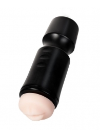 Мастурбатор-ротик A-Toys в черной колбе - A-toys - в Братске купить с доставкой