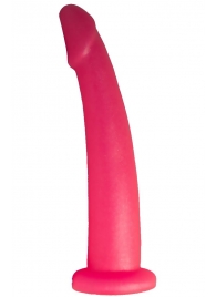 Розовый стимулятор простаты из геля - 18 см. - LOVETOY (А-Полимер) - в Братске купить с доставкой