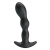 Черный анальный стимулятор простаты с вибрацией Special Anal Massager - 14,5 см. - Baile - в Братске купить с доставкой