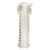 Закрытая прозрачная насадка на пенис Crystal Sleeve Faraon - 13,5 см. - Erowoman-Eroman - в Братске купить с доставкой