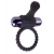 Черное эрекционное виброкольцо Vibrating Silicone Super Ring - Pipedream - в Братске купить с доставкой