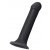 Черный фаллос на присоске Silicone Bendable Dildo L - 19 см. - Strap-on-me - купить с доставкой в Братске