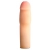 Телесная насадка-удлинитель на пенис PERFORMANCE 1.5INCH COCK XTENDER - 16 см. - Blush Novelties - в Братске купить с доставкой