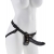 Чёрный с золотом женский страпон Designer Strap-On - Pipedream - купить с доставкой в Братске