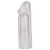 Удлиняющая насадка на пенис Mega Dick Sleeve Transparent - Orion - в Братске купить с доставкой