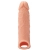 Телесная насадка EXTENDER WITH BALL STRAP 6.5 - 17 см. - Dream Toys - в Братске купить с доставкой