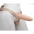 Телесный фаллопротез MEN STYLE с анальным стимулятором - 17,5 см. - LOVETOY (А-Полимер) - купить с доставкой в Братске