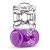 Фиолетовое эрекционное виброкольцо One Night Stand Vibrating C-Ring - Blush Novelties - в Братске купить с доставкой